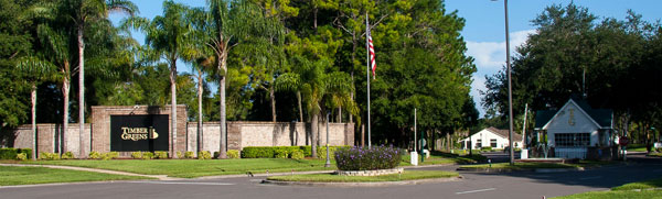 Entrance to Timbr Greens